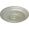 Ekena Millwork Traditional Ceiling Medallion (Fits Canopies up to 2 3/4"), Hand-Painted Flash Copper, 12"OD x 1"P CM12TRFCS - alternate 2